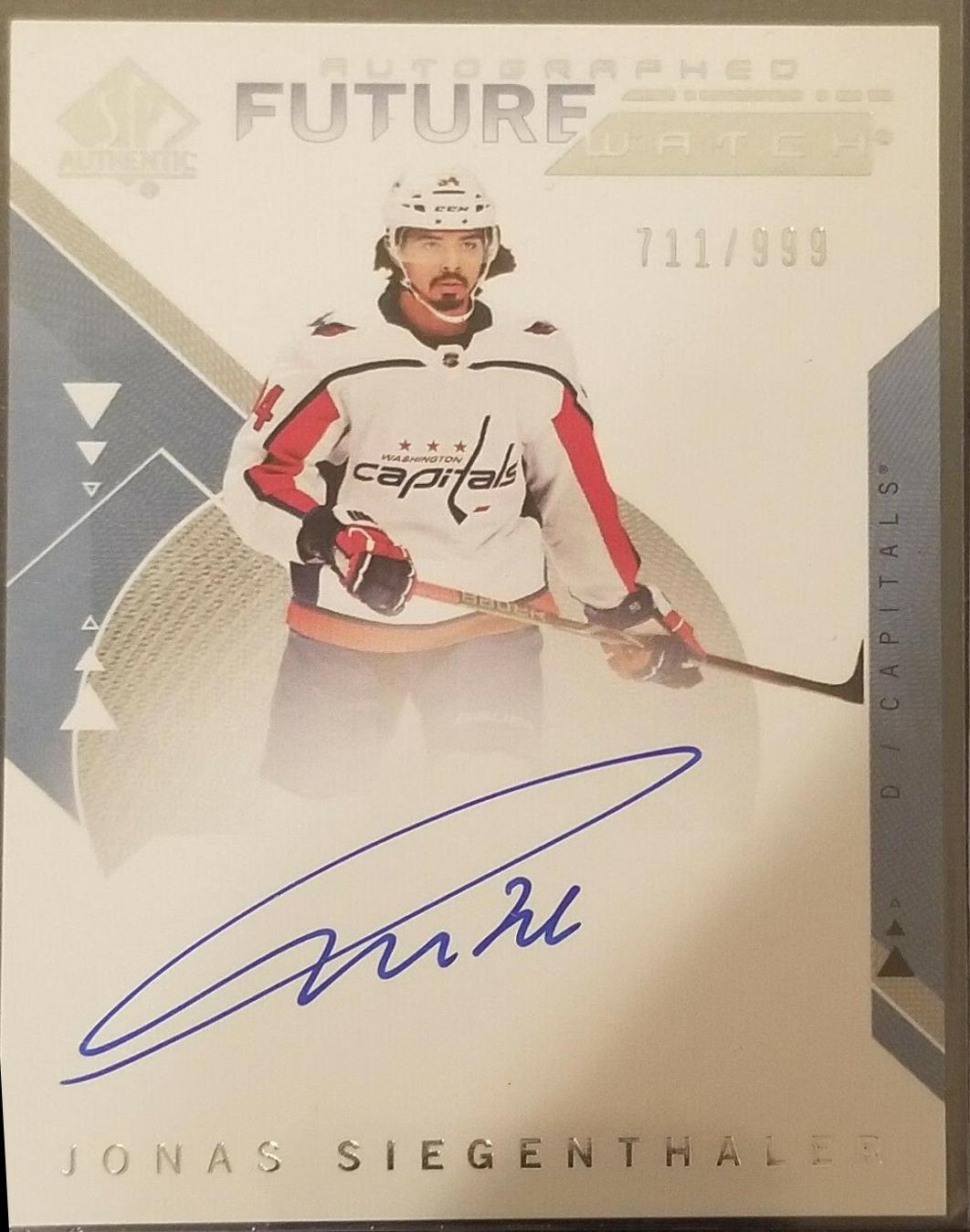 Jonas Siegenthaler [Autograph] #223