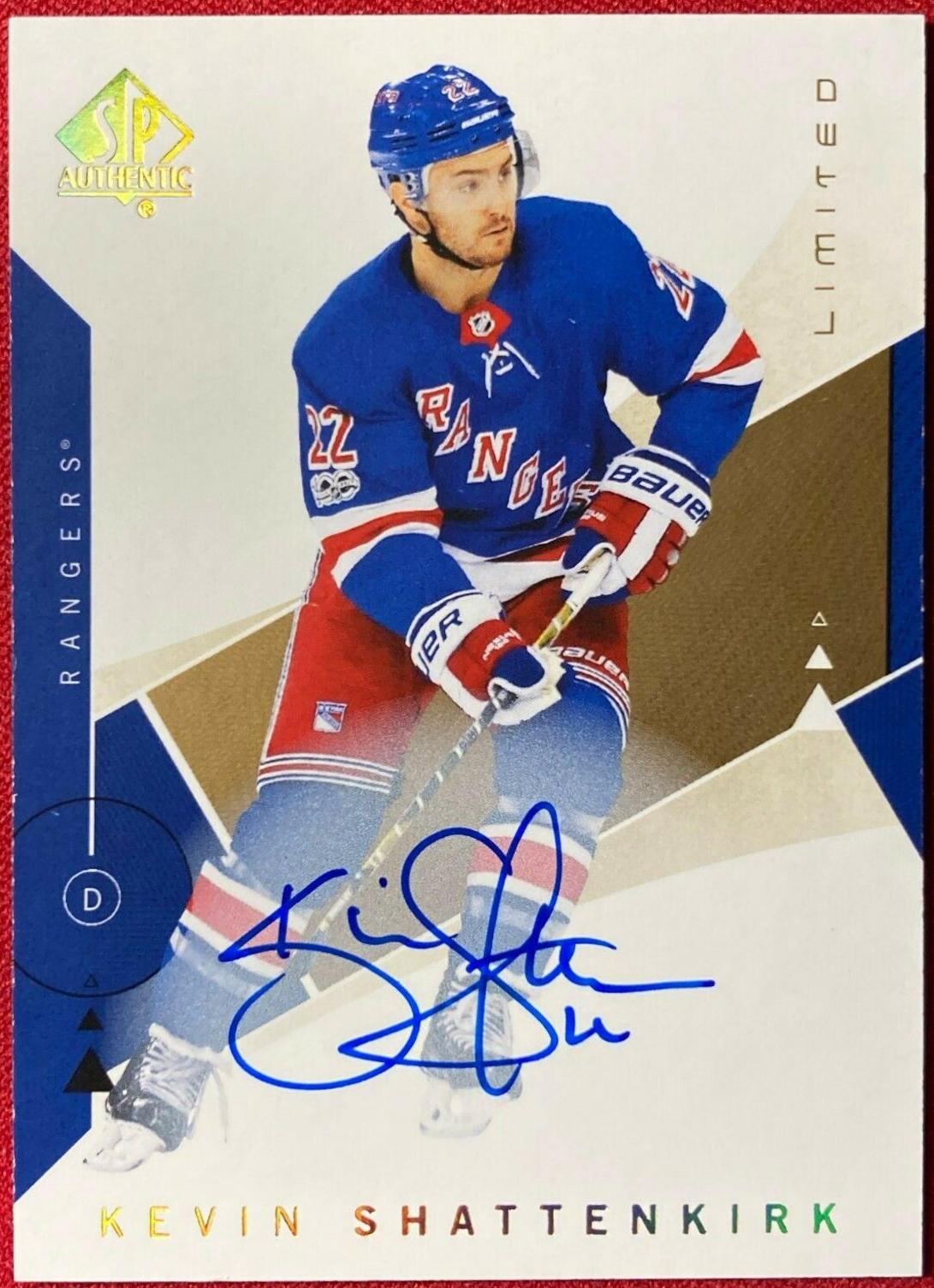 Kevin Shattenkirk [Autograph Limited] #9
