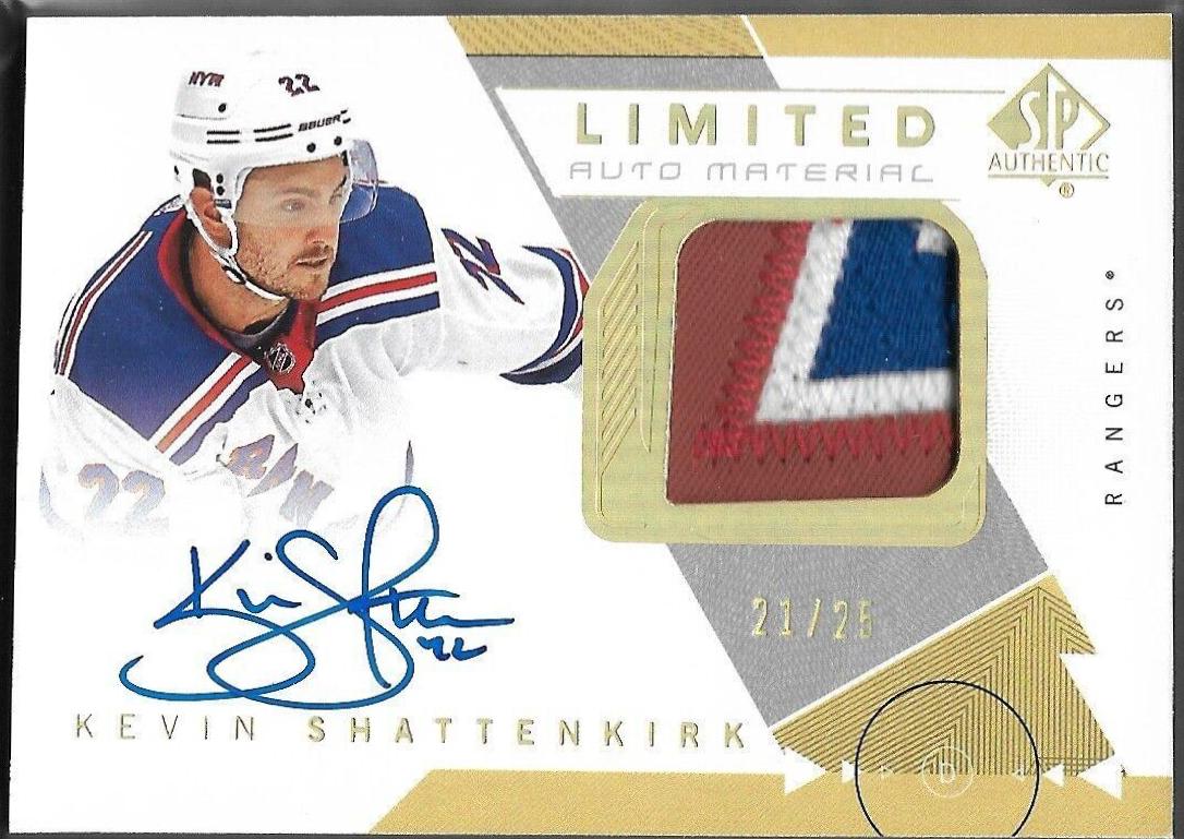 Kevin Shattenkirk [Autograph Patch Limited] #9