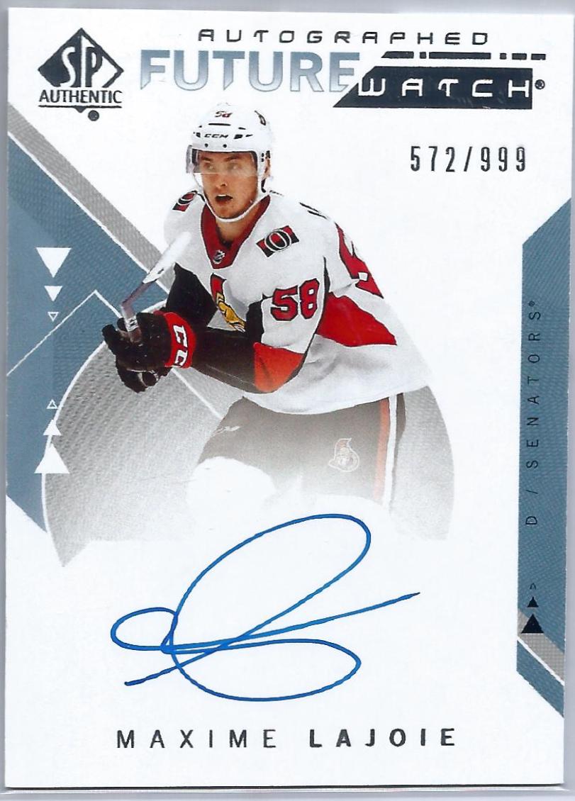 Maxime Lajoie [Autograph] #195
