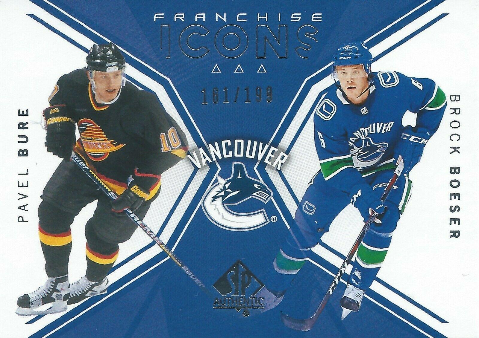 Pavel Bure, Brock Boeser #133