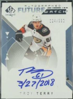 Troy Terry [Autograph Inscription] #159