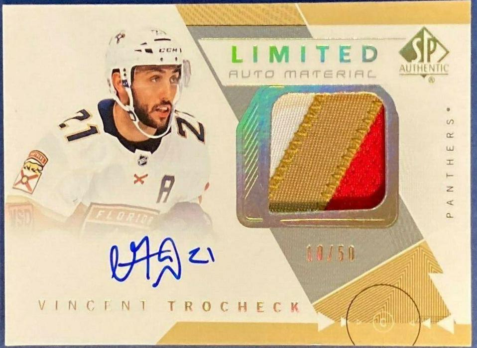Vincent Trocheck [Autograph Patch Limited] #17
