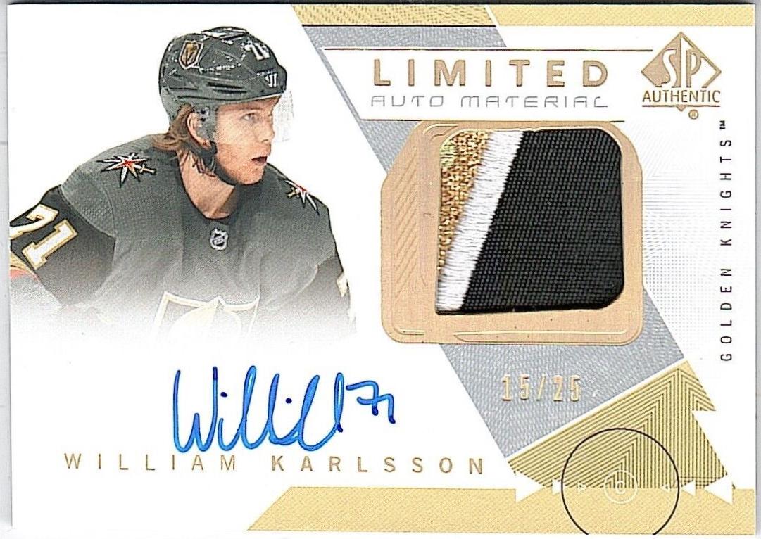 William Karlsson [Autograph Patch Limited] #2