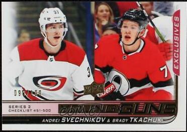 Andrei Svechnikov, Brady Tkachuk [Exclusives] #500