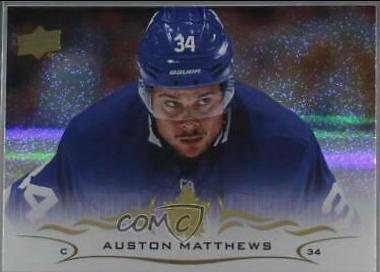 Auston Matthews [Speckled Rainbow Foil] #418