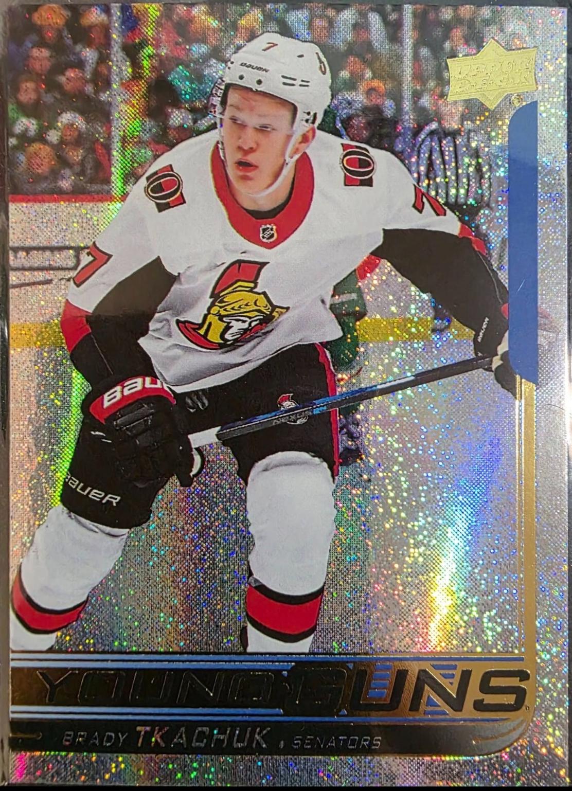 Brady Tkachuk [Speckled Rainbow Foil] #499