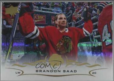 Brandon Saad [Speckled Rainbow Foil] #38