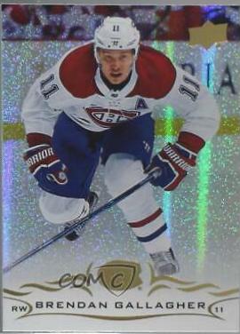 Brendan Gallagher [Speckled Rainbow Foil] #100