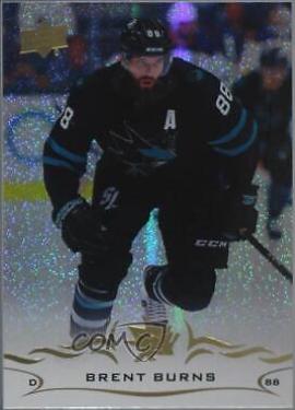 Brent Burns [Speckled Rainbow Foil] #399