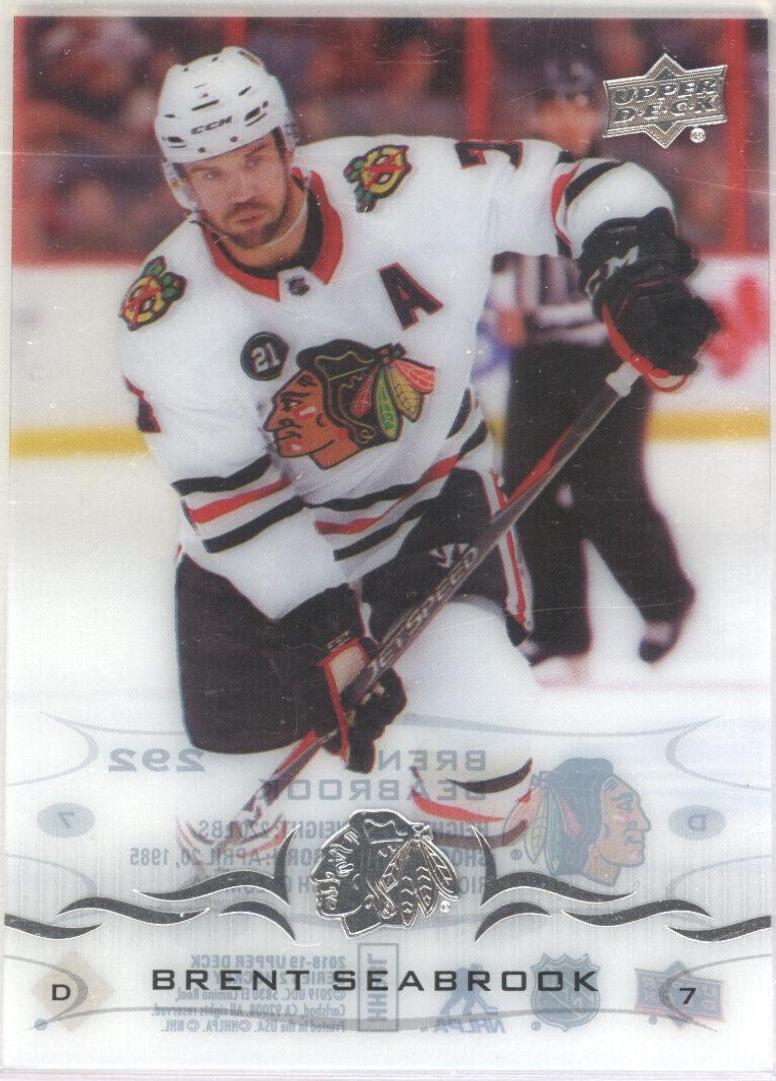 Brent Seabrook [Clear Cut] #292