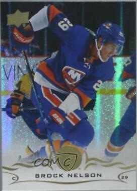 Brock Nelson [Speckled Rainbow Foil] #370
