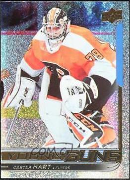 Carter Hart [Speckled Rainbow Foil] #491