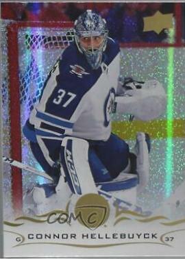 Connor Hellebuyck [Speckled Rainbow Foil] #193