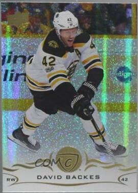 David Backes [Speckled Rainbow Foil] #14