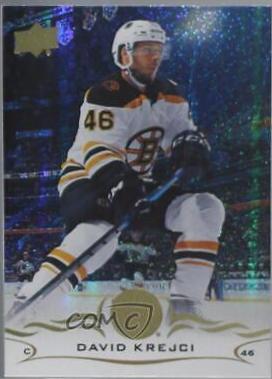 David Krejci [Speckled Rainbow Foil] #268