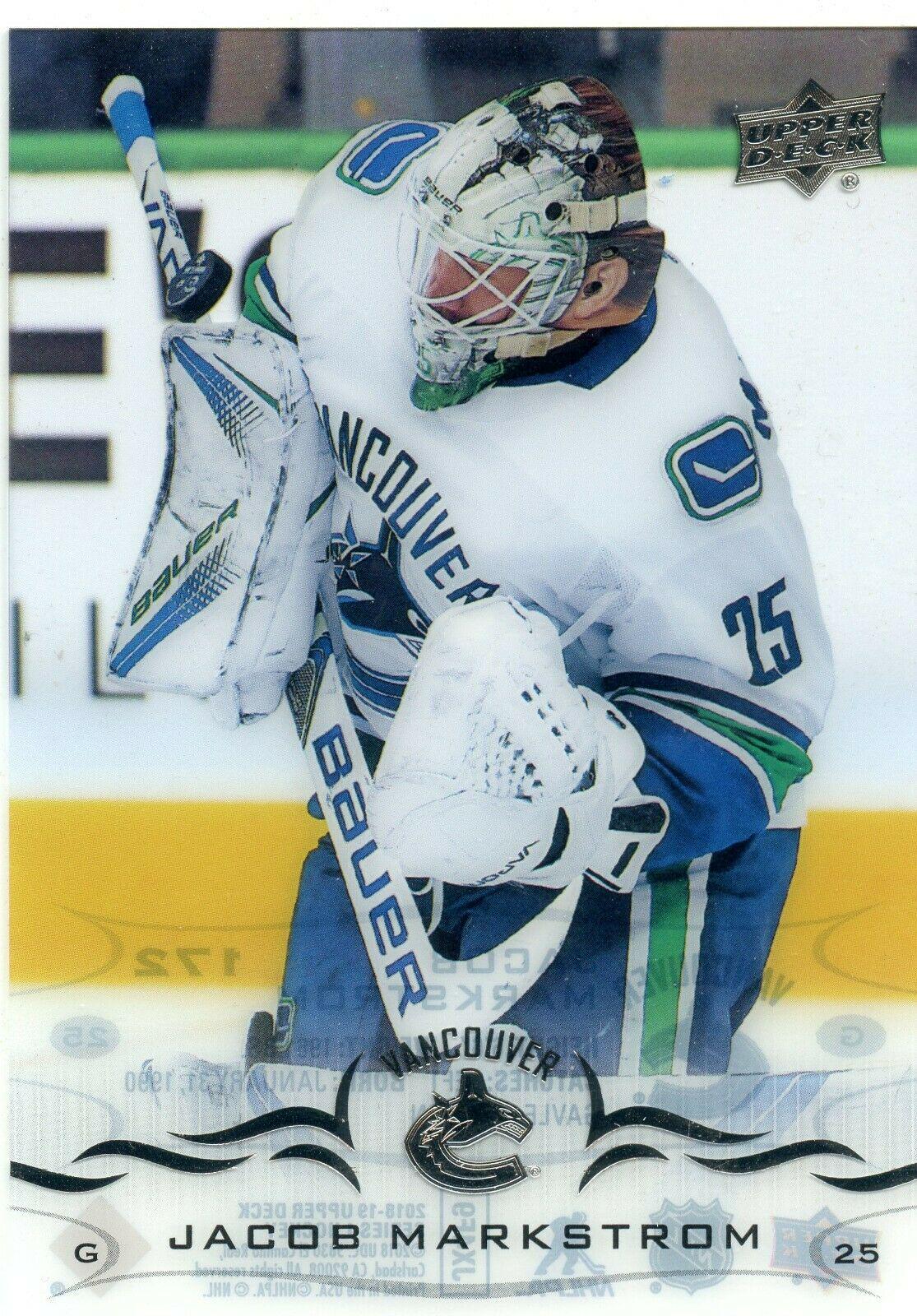 Jacob Markstrom [Clear Cut] #172