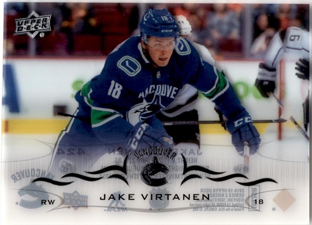 Jake Virtanen [Clear Cut] #424
