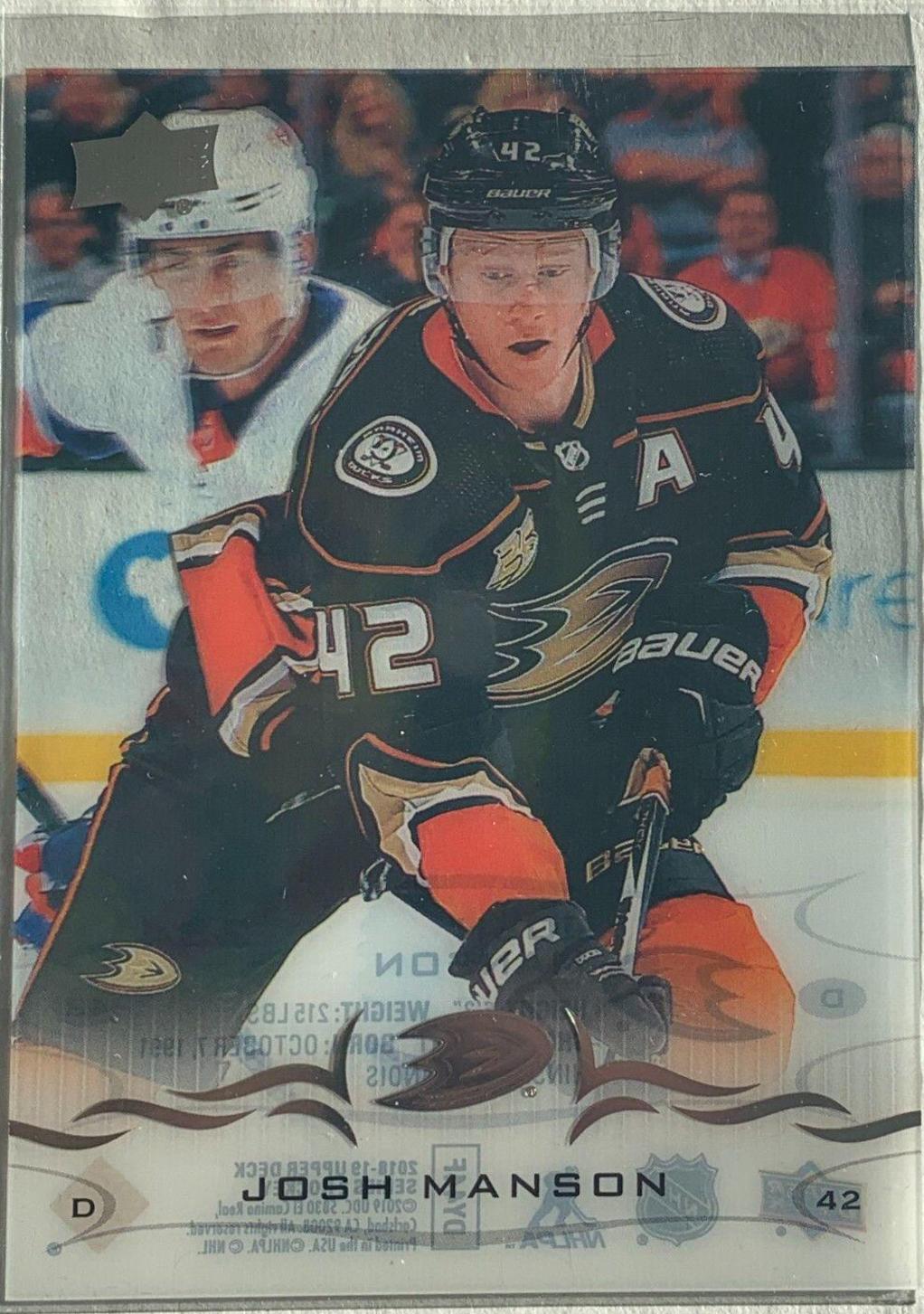 Josh Manson [Clear Cut] #254