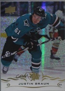 Justin Braun [Speckled Rainbow Foil] #403