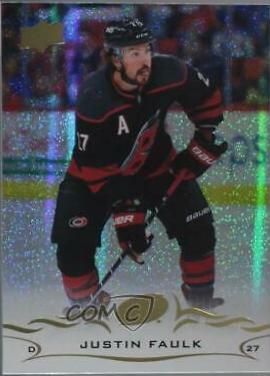 Justin Faulk [Speckled Rainbow Foil] #285