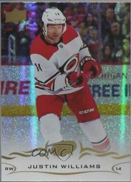 Justin Williams [Speckled Rainbow Foil] #33
