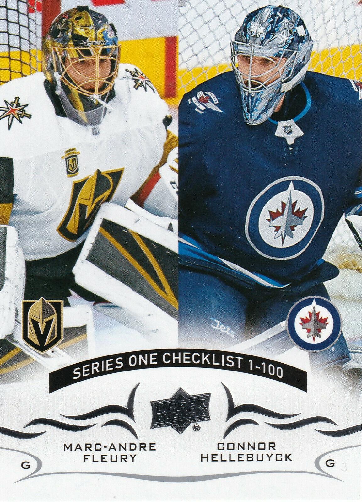 Marc Andre Fleury, Connor Hellebuyck #199