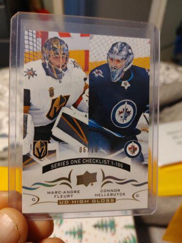 Marc Andre Fleury, Connor Hellebuyck [High Gloss] #199