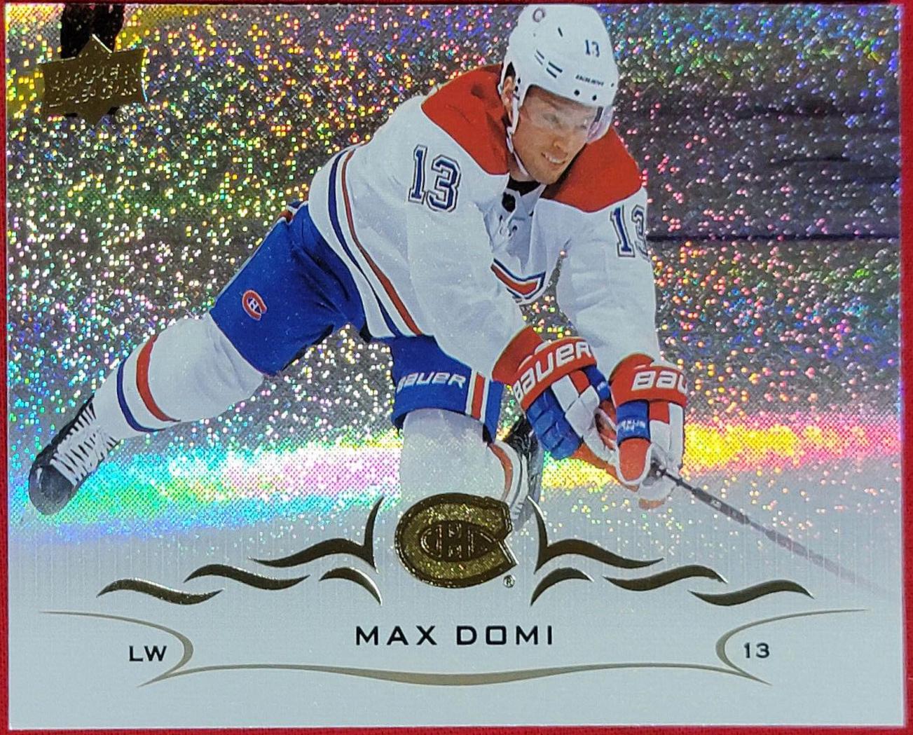 Max Domi [Speckled Rainbow Foil] #348