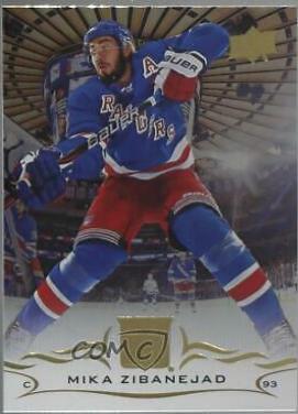 Mika Zibanejad [Silver Foil] #124