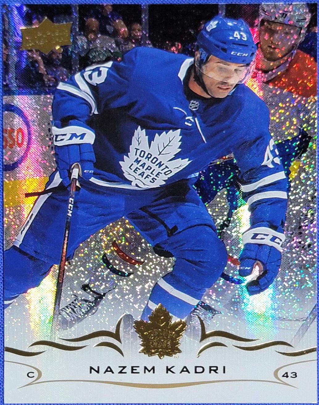 Nazem Kadri [Speckled Rainbow Foil] #420
