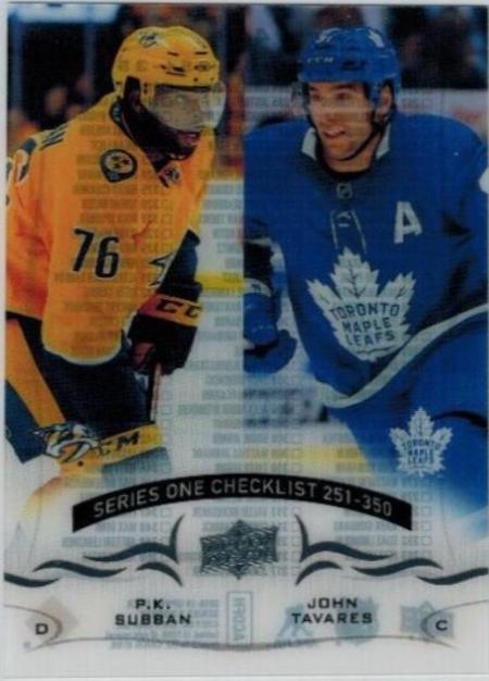 P. K. Subban, John Tavares [Clear Cut] #449