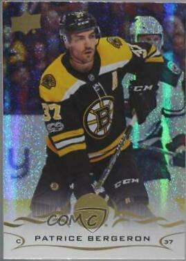 Patrice Bergeron [Speckled Rainbow Foil] #19