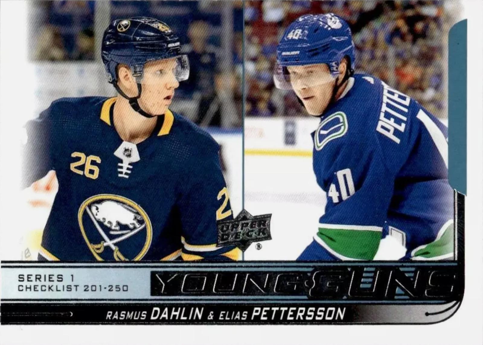Rasmus Dahlin, Elias Pettersson [Clear Cut] #250