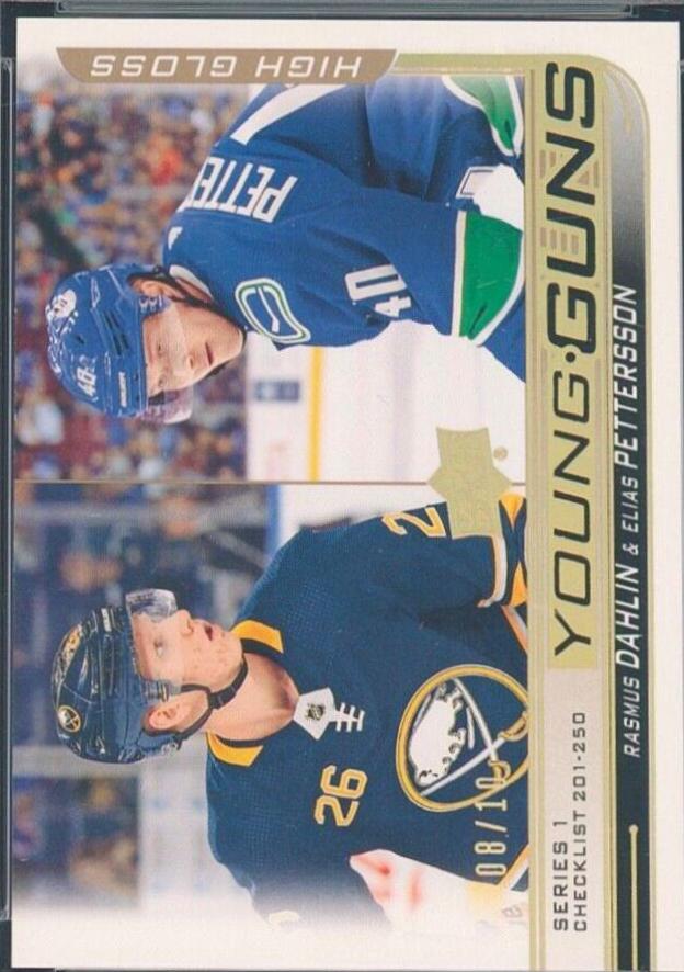Rasmus Dahlin, Elias Pettersson [High Gloss] #250