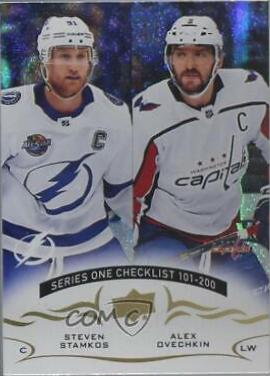 Steven Stamkos, Alex Ovechkin [Speckled Rainbow Foil] #200