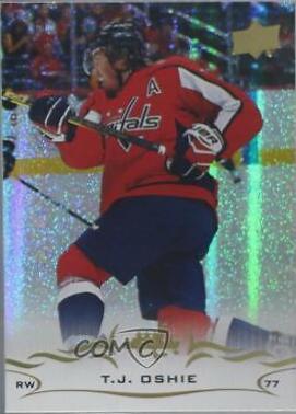 T. J. Oshie [Speckled Rainbow Foil] #440