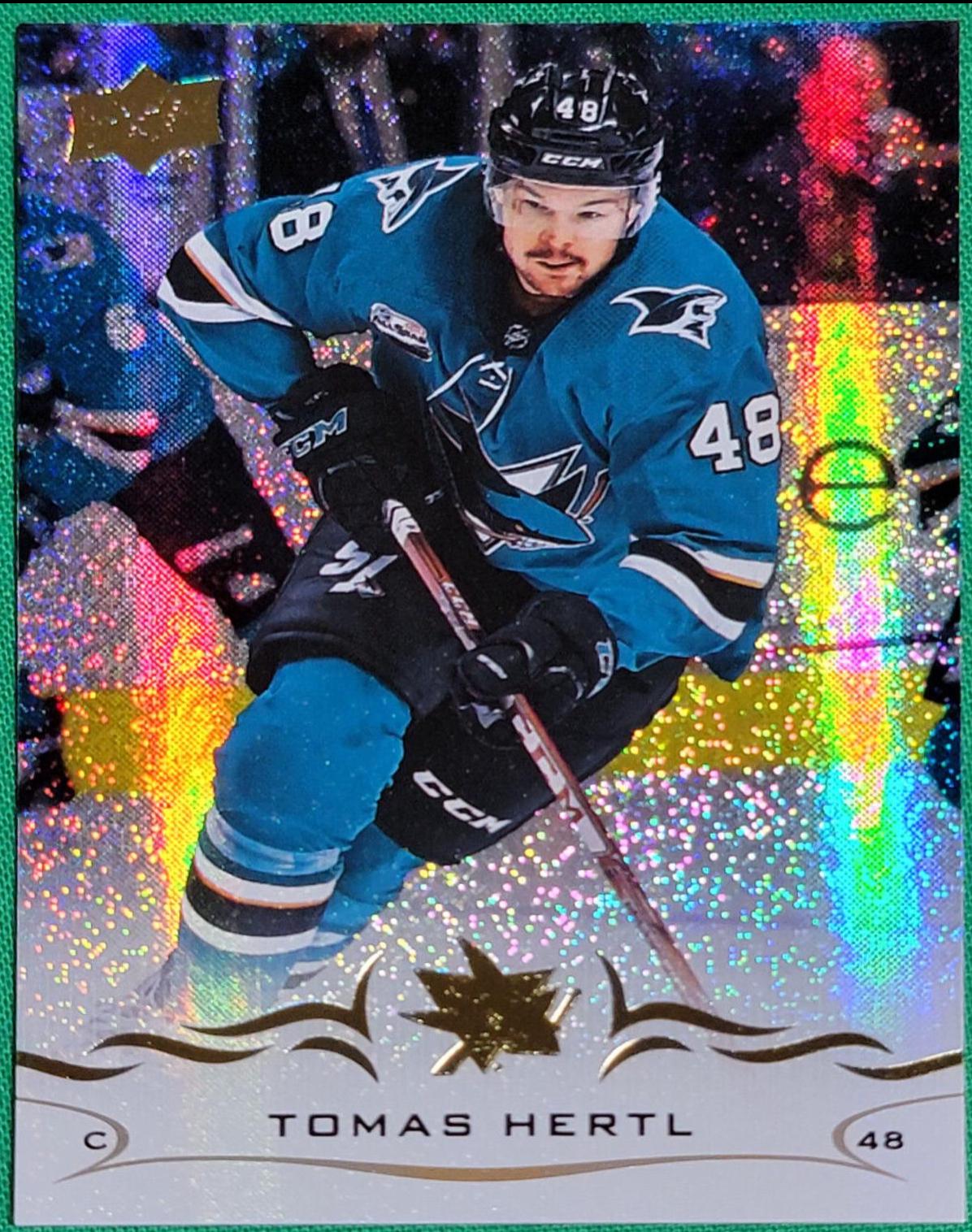 Tomas Hertl [Speckled Rainbow Foil] #402