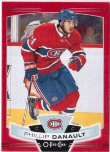 Phillip Danault [Red Border Blank Back] #178