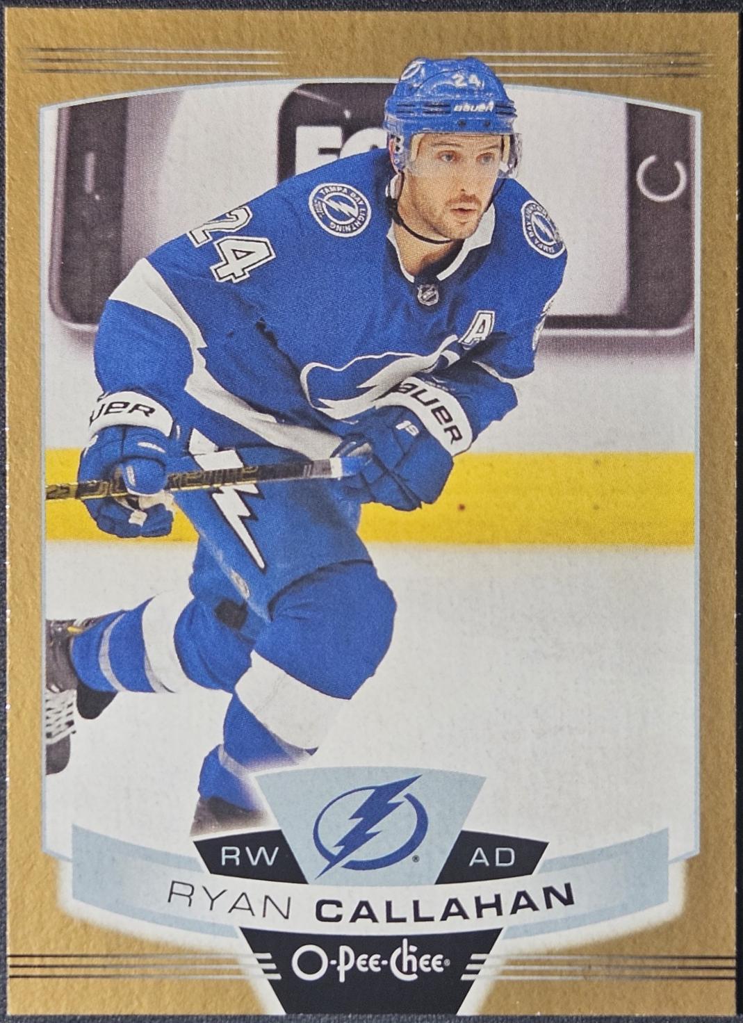 Ryan Callahan [Gold Border] #4