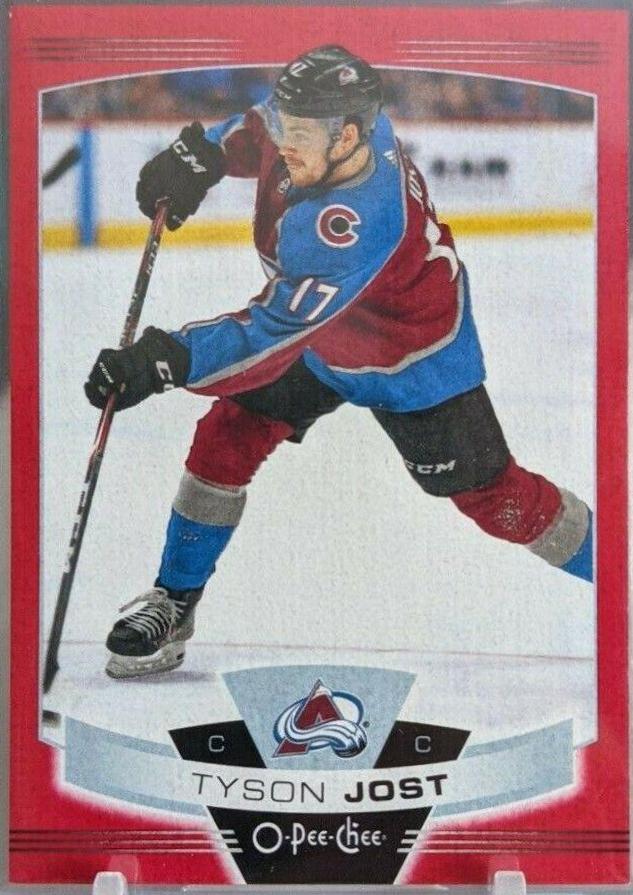 Tyson Jost [Red Border Blank Back] #450