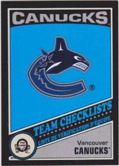 Vancouver Canucks [Retro Black Border] #578