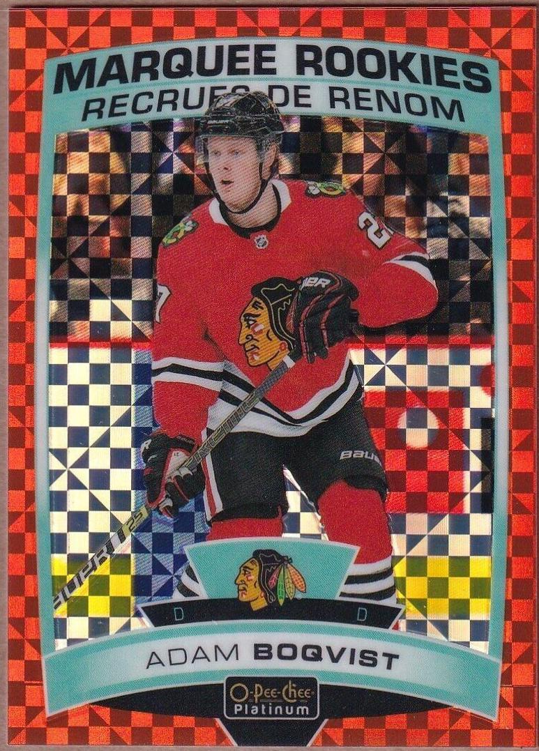 Adam Boqvist [Orange Checkers] #170
