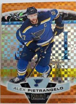 Alex Pietrangelo [Orange Checkers] #58