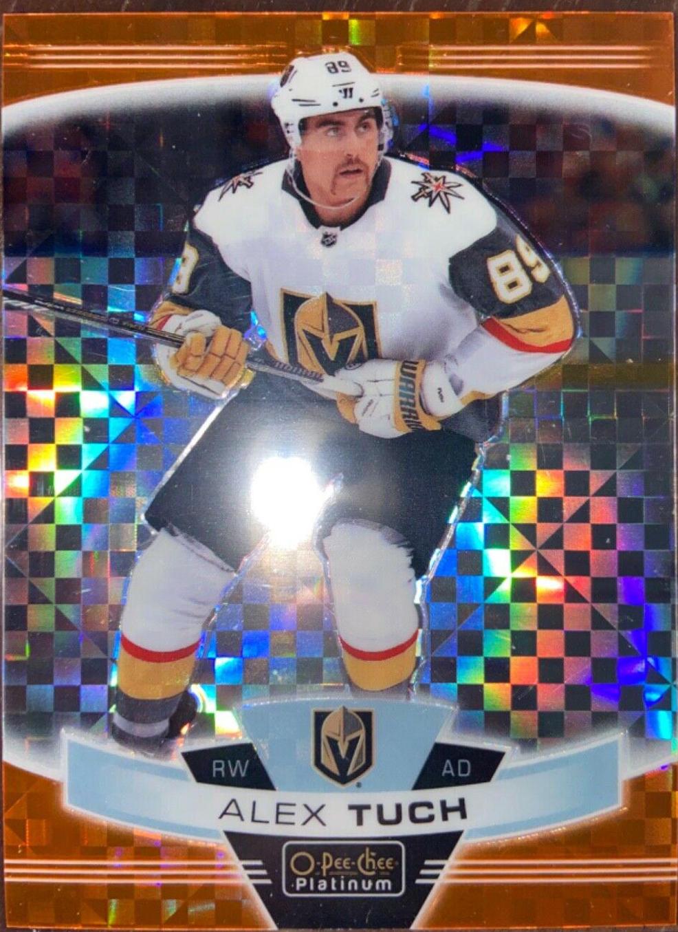 Alex Tuch [Orange Checkers] #13