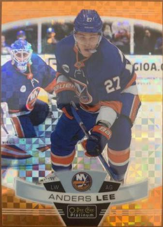 Anders Lee [Orange Checkers] #44