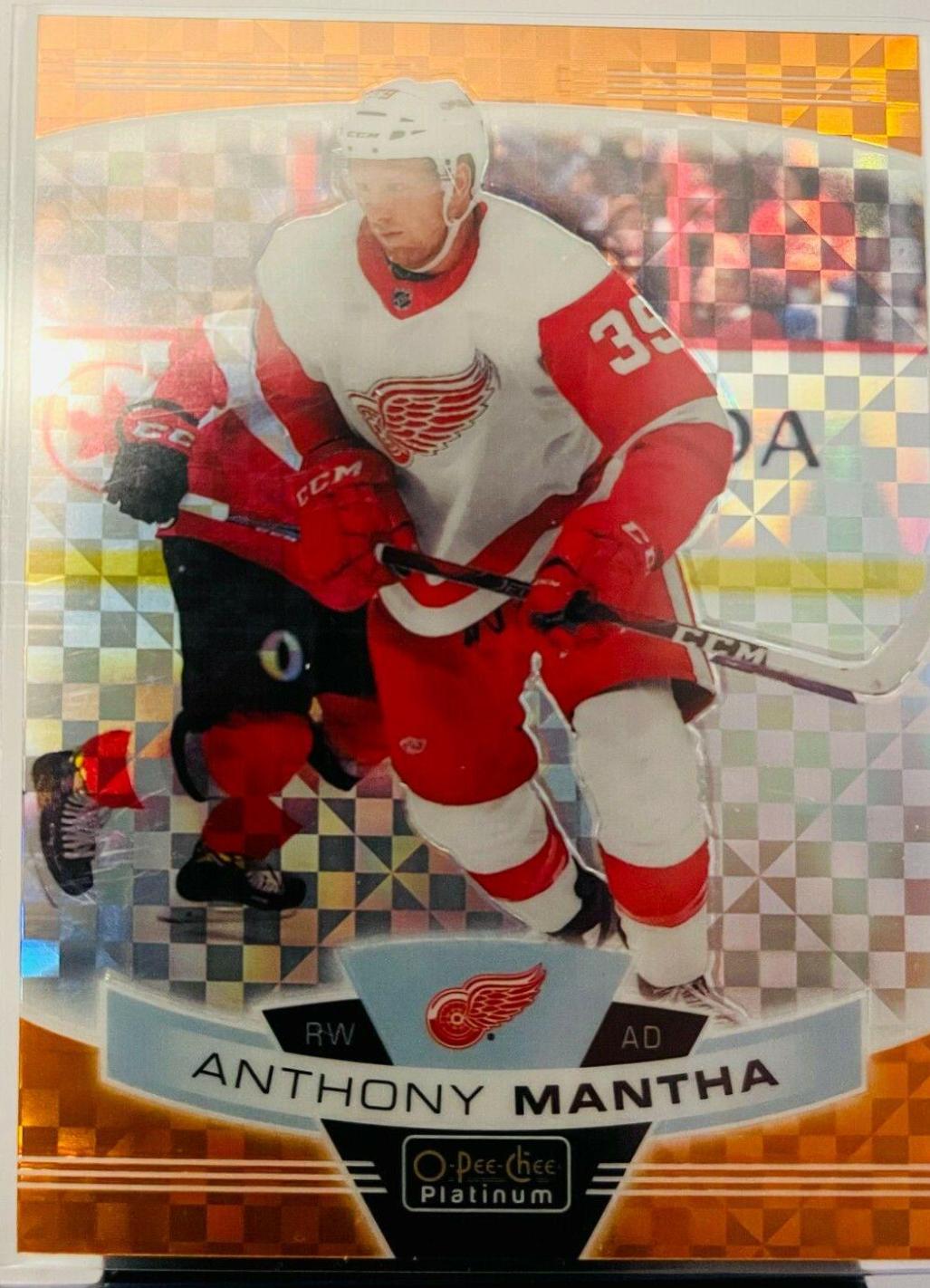 Anthony Mantha [Orange Checkers] #28