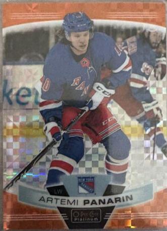 Artemi Panarin [Orange Checkers] #8