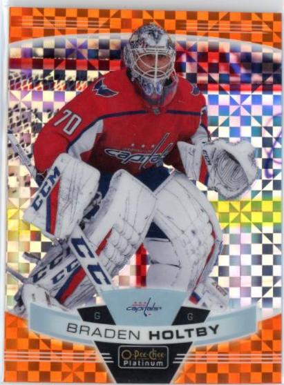 Braden Holtby [Orange Checkers] #120