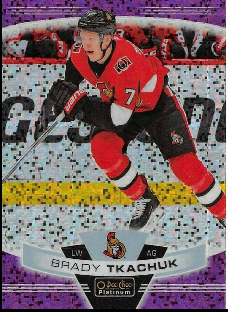 Brady Tkachuk [Violet Pixels] #126